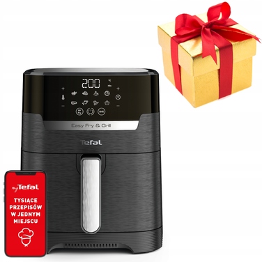 Аерофритюрниця Tefal Easy Fry & Grill EY505815, чорна