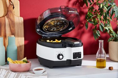 DeLonghi FH1394/2 MultiFry Air Fryer Extra Chef, 1400 W, white, 7 programs