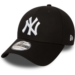 Кепка New Era New York Yankees 9forty Adjustable League Essential Бордова M/L Чорно-Біла