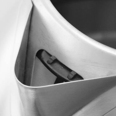 Електричний чайник EMERIO з об'ємом 1.7 л, 2200 Вт, блакитна LED-підсвітка, поворотна база 360°, з боросилікатного скла, без BPA, WK-119988.7 (1,2 нержавіюча сталь)