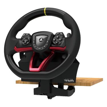 HORI Бездротовий гоночний кермо Apex для PS5, PS4 та Windows 11/10
