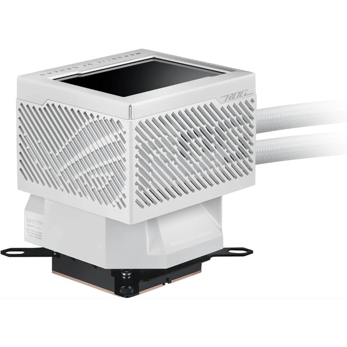 ASUS Prime LC ARGB LCD - Система водяного охолодження CPU з LCD-дисплеєм (2.3 дюйма, Asetek, Daisy-Chain, для Intel LGA 1851, 1700, 1200, 115X, AMD AM5, AM4) 3 вентилятори