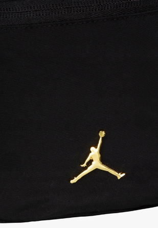 Сумка-слінг Jordan Airborne з металевим логотипом, чорна