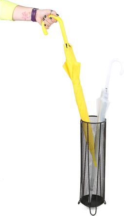 Стійка для парасоль під парасольки Mind Reader Network Collection, чорна, 166 см