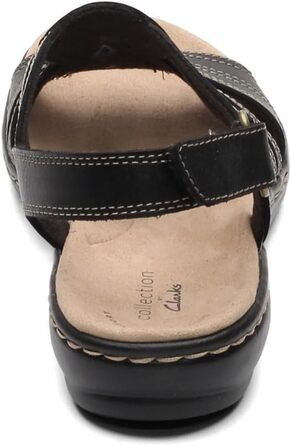 Сандалі жіночі Clarks Leisa Janna, шкіра, чорні (44 EU)