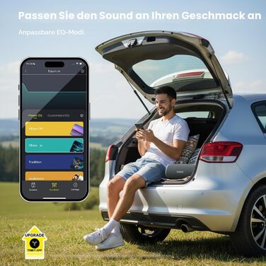 Tribit StormBox Lava: Портативна Bluetooth колонка 80 Вт, 24 год, IP67, чорний