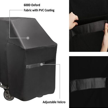 Чохол для гриля Onlyfire для Weber Genesis II/II LX 400, водонепроникний, UV-захист, дихаючий
