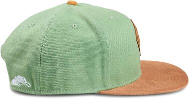 Кепка Soulbuddy Snapback - унісекс для чоловіків та жінок - стильна кепка для повсякденного носіння та відпочинку - бейсболка Must-Have - один розмір (Werder Bremen, зелений)