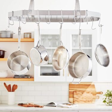 Cuisinart Octagon Cookware Rack, Hanging, Stainless Steel