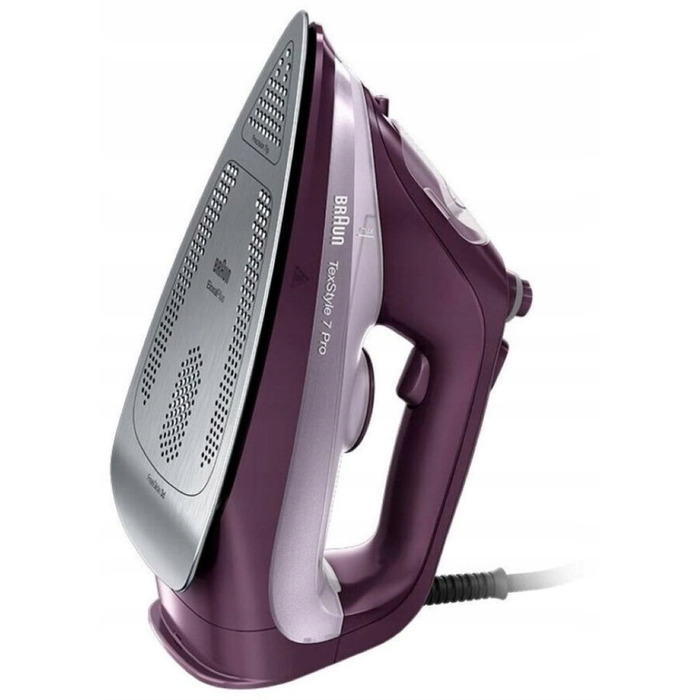 Парова праска Braun EloxalPlus SI 7181 VI, 3100 Вт, фіолетова, 300 мл
