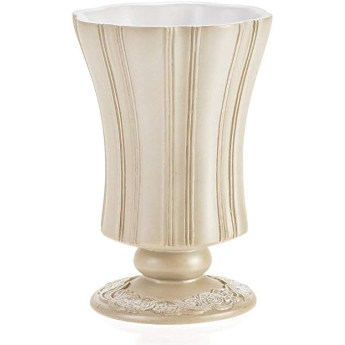 Набір аксесуарів для ванної кімнати Victoria, 4 предмети – дозатор для мила, підставка для зубних щіток, стаканчик, мильничка Creative Scents Modern