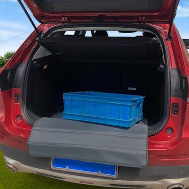 Захист для багажника автомобіля для собак, килимок у багажник, вологостійкий, стійкий до подряпин та розривів, 80x64 см (сірий)