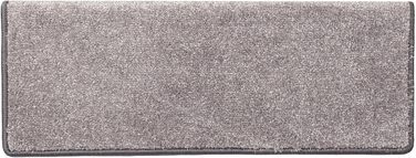 Casa Pura Non-Slip Stair Treads - 15 Piece Set | Soft Plush Carpet for Stairs | Self-Adhesive, 65 x 23.5 x 1.3 cm