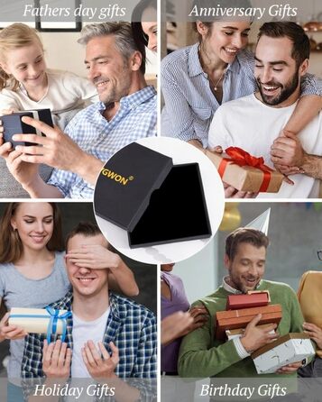 Браслет на руку VGWON для чоловіків з перлами – подарунок на день народження, Різдво, для хлопчика 11-16 років, друзів, чоловіка, батька. Модель UVG-BM106S