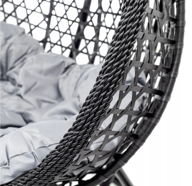 Підвісне крісло-гойдалка на стійці LAZYhome, 130 см, до 195 кг