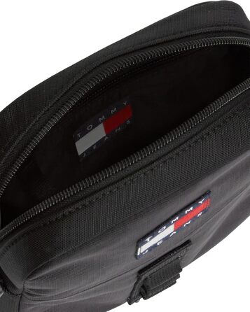 Чоловіча сумка-месенджер Tommy Jeans Crossbody Bag з широким ременем, чорна