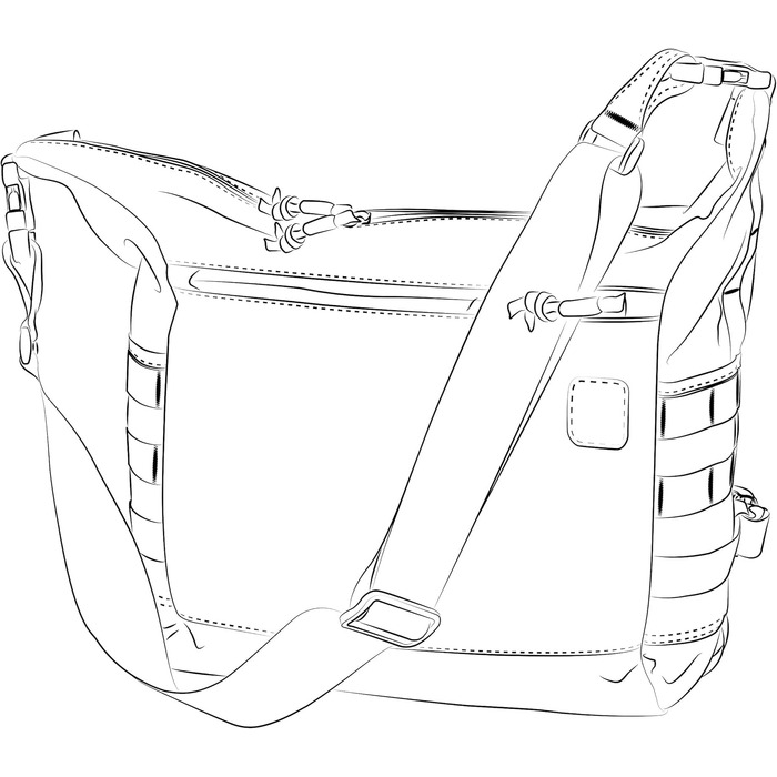 Сумка Helikon-Tex Bushcraft Satchel для бушкрафту, туристична, тактична