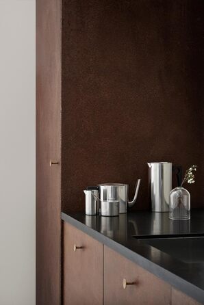Stelton Arne Jacobsen Цукорниця Cylinda-line з кришкою - нержавіюча сталь, 0.2 л