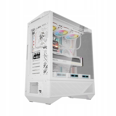 Корпус для комп'ютера darkFlash DY460 White ATX, 4x ARGB вентилятори, USB-C