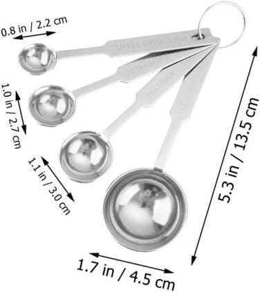 36-Piece Measuring Spoon Set with Graduated Measuring Spoons, Measuring Spoon Set for Liquids, Measuring Cups for Baking, Teaspoon Measuring Spoons, Stackable Measuring Spoon Set