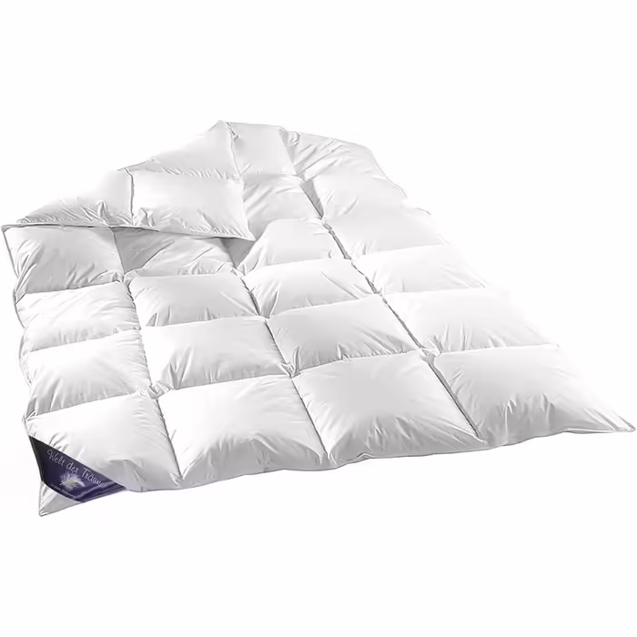 Mother Nature Down Feather Duvet 135x200cm Filling 1200, 1400, 1600 Duvet, Blanket, Duvets, Baffle Box Duvet, Down Fluff, Blankets (135 x 200cm_ 1600gr)