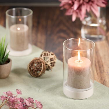 Relaxdays Glass Vase Set