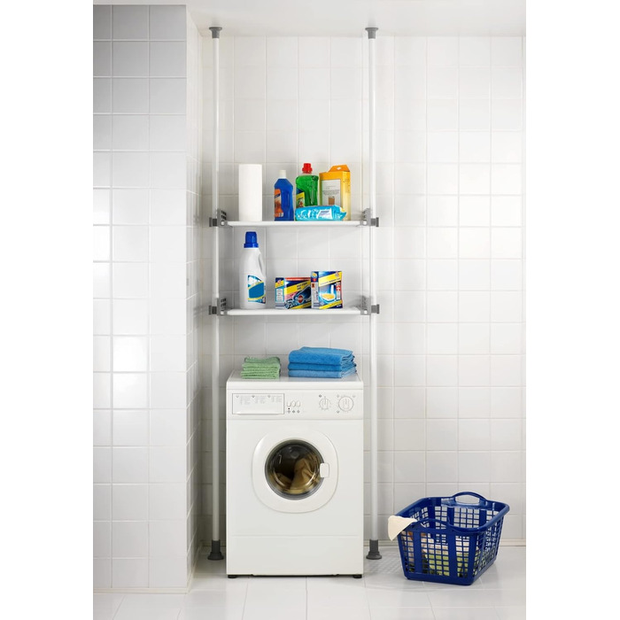 WENKO Telescopic System Hercules - adjustable organization system, wardrobe system (Twin)