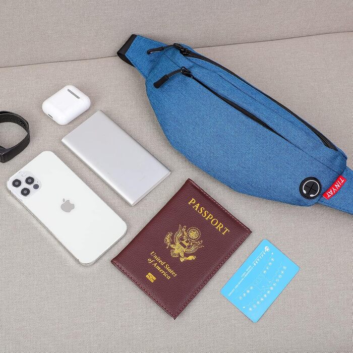 Поясна сумка TINYAT для туризму та спорту сірого кольору, T201 (зелений/2003)