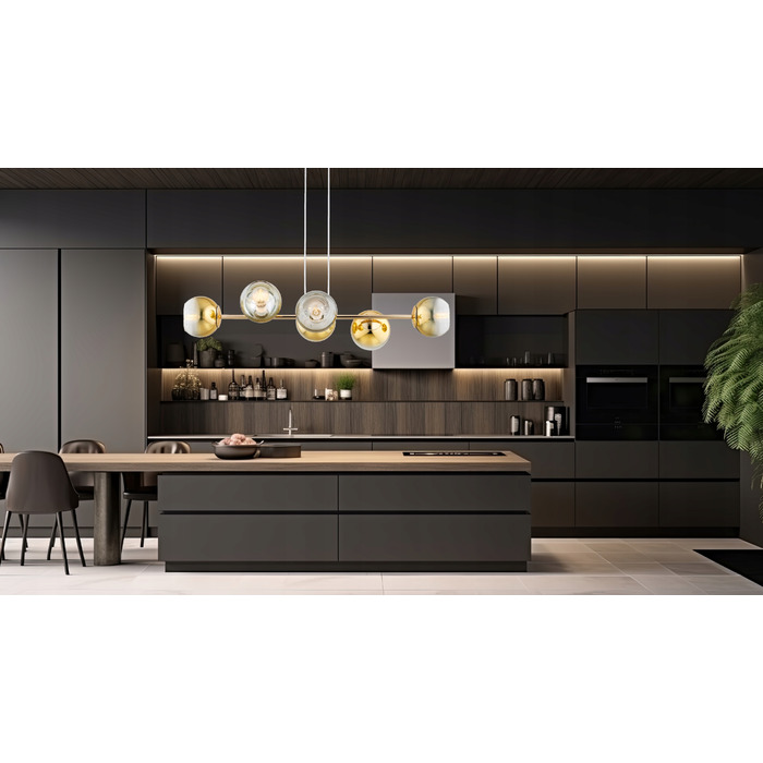 Підвісна люстра Elko-Lighting Astra, 6 точок освітлення, цоколь E27