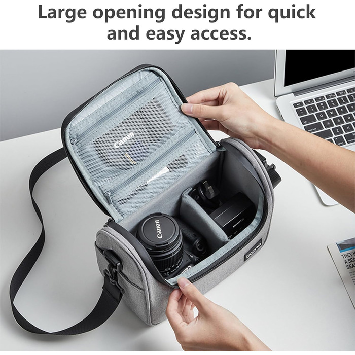 Сумка для камери Linpr: компактна, водонепроникна, для Canon/Sony/Nikon