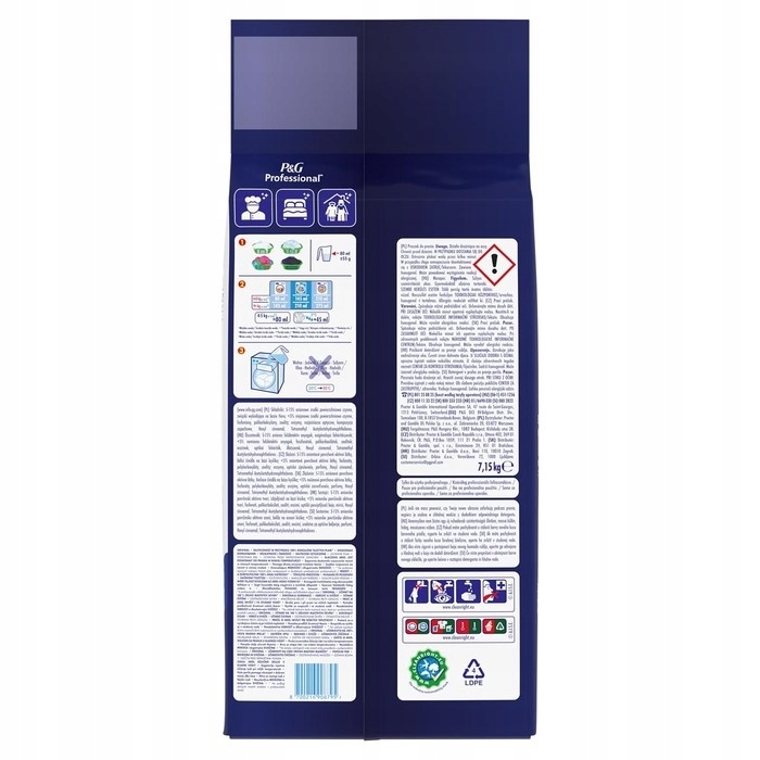 Професійний пральний порошок Ariel Professional Original, 7.15 кг (130 прань)