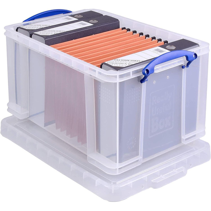 Really Useful Box 3 x 48 Liter - 60 x 40 x 31.5cm - transparent