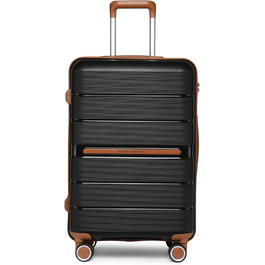 Чемодан British Traveller середнього розміру з TSA-замком, 66 x 43.3 x 28.5 см, з поліпропілену, ручна поклажа