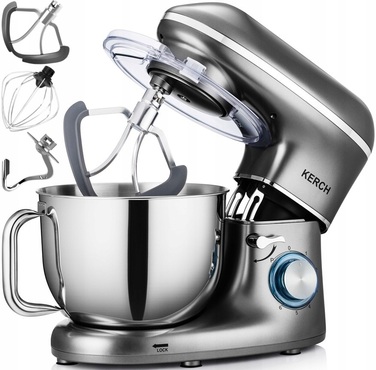 Кухонний комбайн Kerch MYCHEF 4000 Вт, сріблястий/сірий