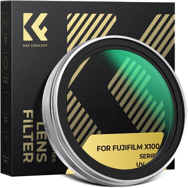 UV фільтр K&F Concept для Fujifilm X100 (X100F/X100S/X100T/X100V/X100VI) - захист об'єктива