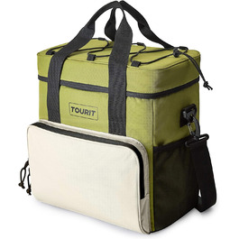 TOURIT 14.6L/24L Collapsible Cooler Bag, Cooler Box, Cooler Basket, Insulated Bag, Thermos Bag, Picnic Bag, Lunch Bag