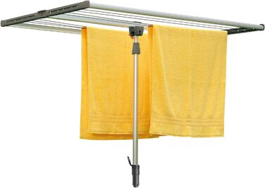 Настінний сушильник для білизни Juwel Swing 200 (13,7 м), для великих речей та постільної білизни, регулювання висоти до 120 см