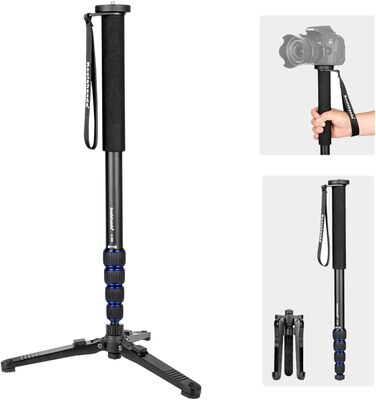 Штатив Koolehaoda з алюмінію з кульковою головкою K-09 для DSLR-камер, максимальна висота 175 см (K-288+M3)