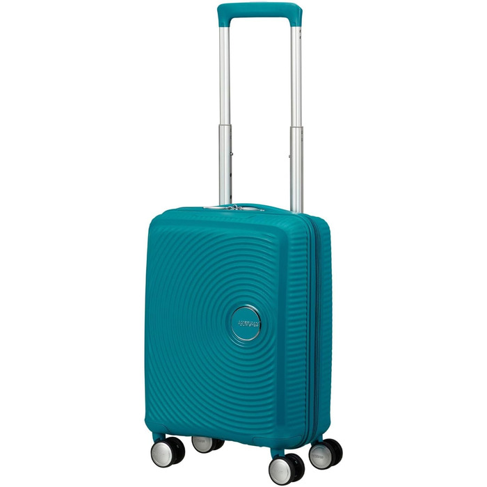 Чемодан American Tourister Hartschalenkoffer 77 см, великий, на 4 колесах, з TSA-замком, розширюваний, легкий, 97/110 л, чорний (Bass Black).
