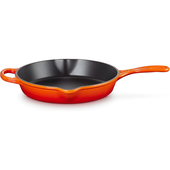 Чавунна сковорода Le Creuset Signature 26 см, 2л, червона для всіх плит та духовки