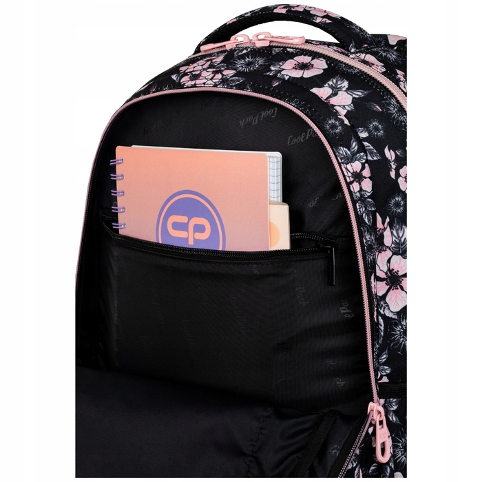 Шкільний підлітковий рюкзак CoolPack Drafter Helen з квітковим принтом для дівчинки