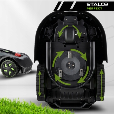 Робот-газонокосарка Stalco RM2000US, ширина скошування 22 см, S052398706