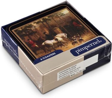 Tally Ho Coasters, 6 Pieces (m)