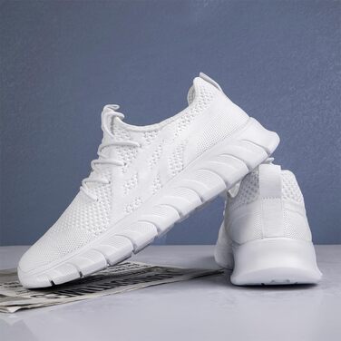 Жіночі кросівки для бігу та ходьби, Slip-On, сітка, білі, 38 EU