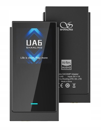 ЦАП/підсилювач Shanling UA6 (чорний), 4 x CS43131