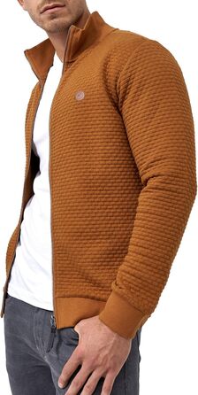 Чоловіча спортивна куртка Indicode з коміром-стійкою | Кардиган чоловічий, светр чоловічий | Матеріал: гума