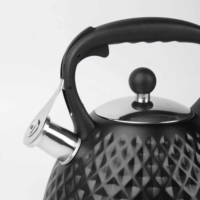 Класичний сталевий чайник Karl Hausmann, 3 л, чорний