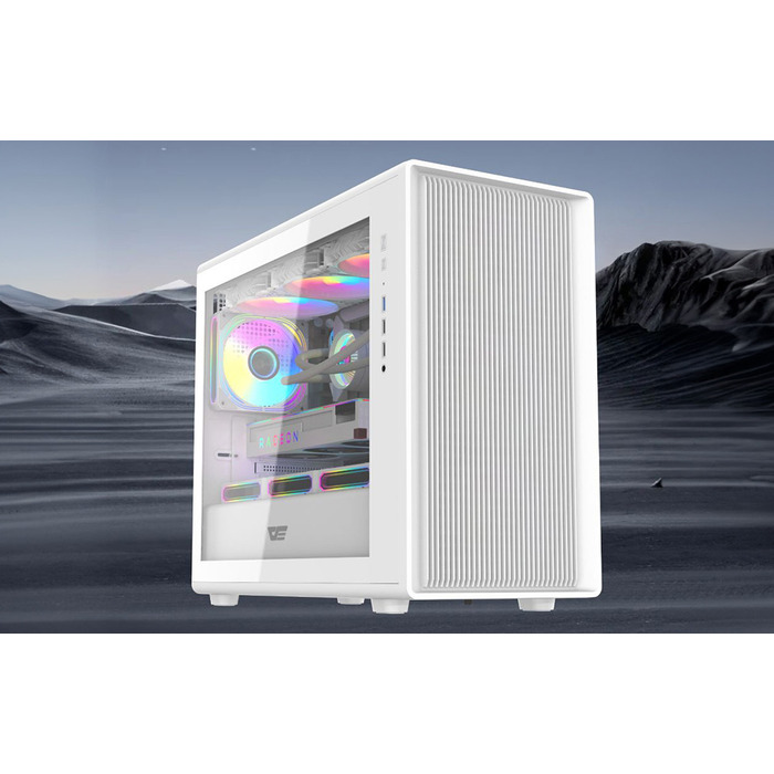 Корпус DarkFlash DB460M Midi Tower, білий