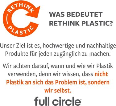 Пресс для часнику Full Circle Crushed It з вбудованим скребком - ручний для кількох зубчиків часнику або імбиру, легко миється, сумісний з посудомийною машиною, 19,6 x 4,86 x 2,5 см