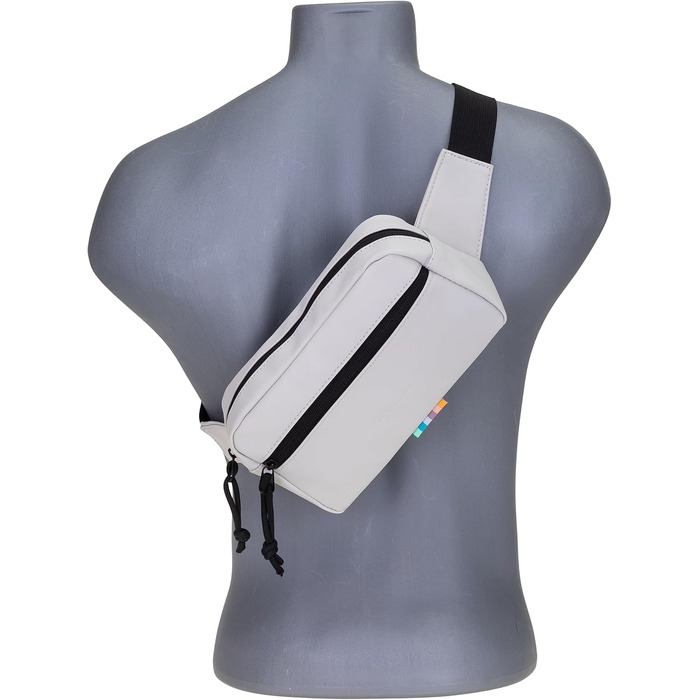 Сумка на пояс, бананка Wimmerl Elephant 12827, водонепроникна, унісекс, для міста та активного відпочинку (Off White Hellbeige)